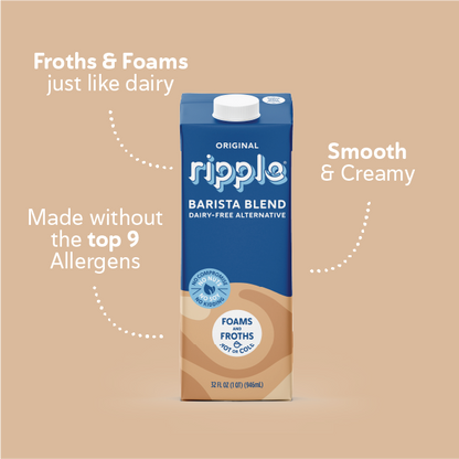 Ripple Shelf-Stable Barista Milk (6-Pack)