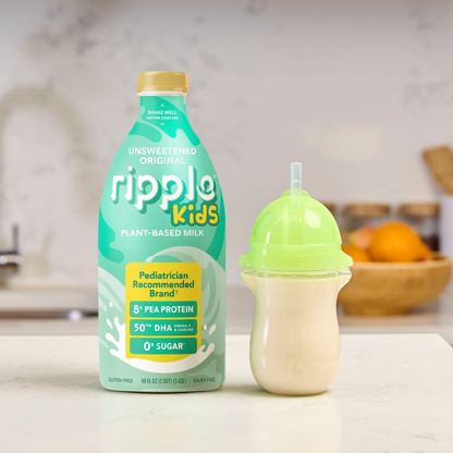 Ripple Kids Refrigerated Unsweetened Original Milk